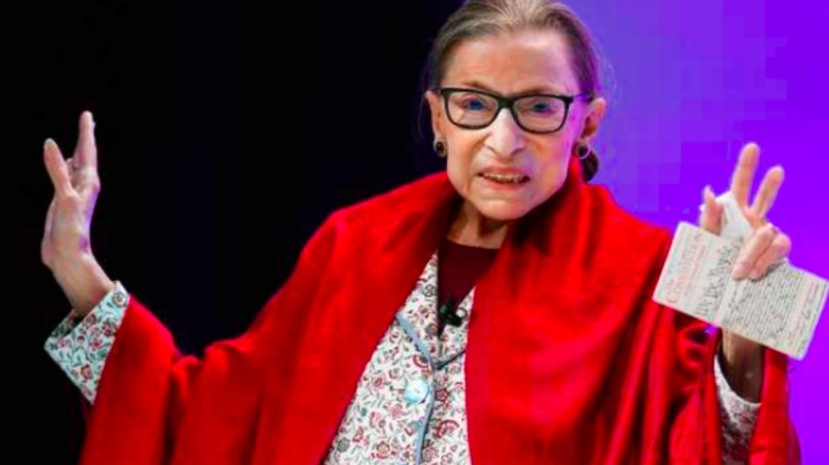 Ruth Bader Ginsburg blev 87 år gammal.